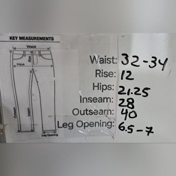 MLB New York Yankees Denim Cargo Jeans Pants Joggers Unisex Medium 32-34 Waist - Picture 15 of 15